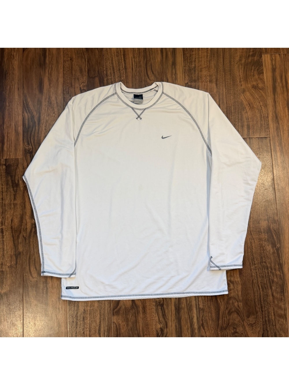 Vintage Nike Sphere Dry Long Sleeve Shirt Mens XL Swoosh Athletic
